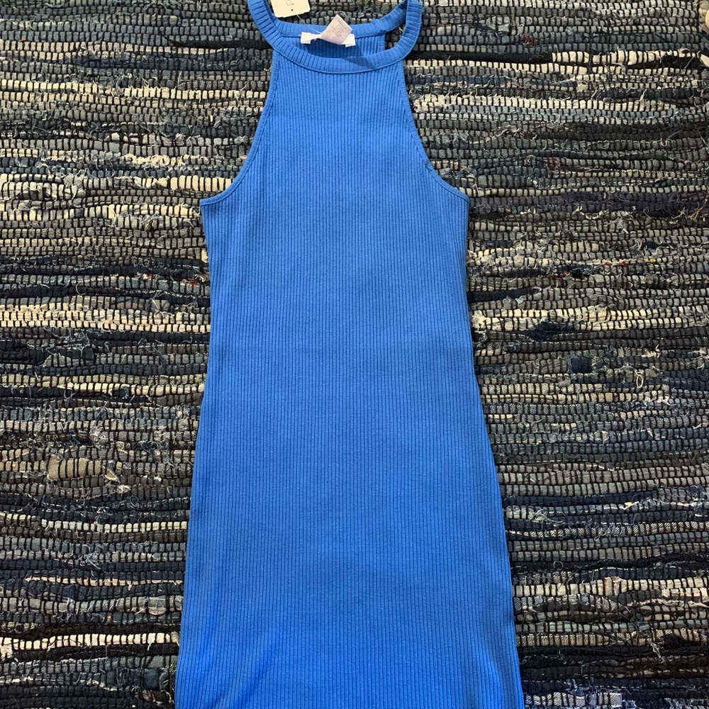 Blue Mini Dress
